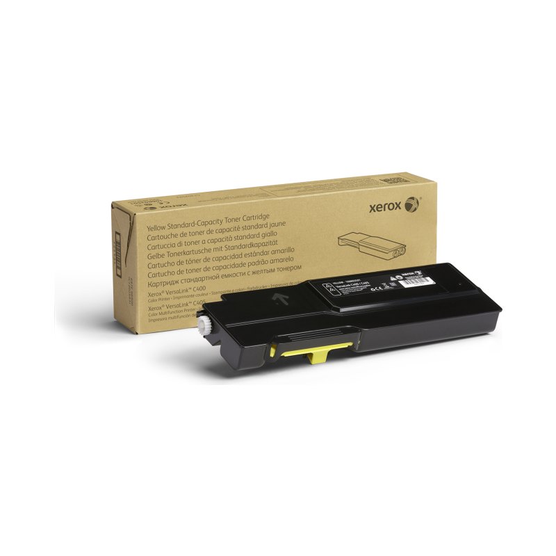 Xerox Genuine ® VersaLink® C400 Color Printer/C405 Color Multifunction Printer Yellow Standard capacity Toner Cartridge (2500 Pages) - 106R03501