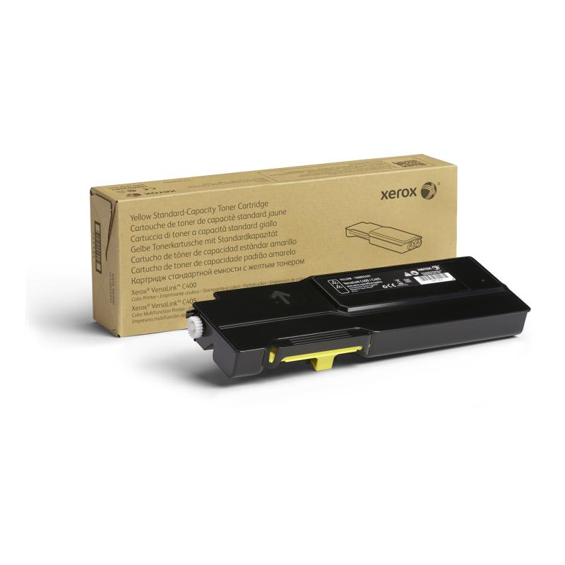 Xerox Cartouche de toner Jaune de Capacité standard Imprimante couleur ® VersaLink® C400/multifonctions ® VersaLink® C405 (2500 pages) - 106R03501
