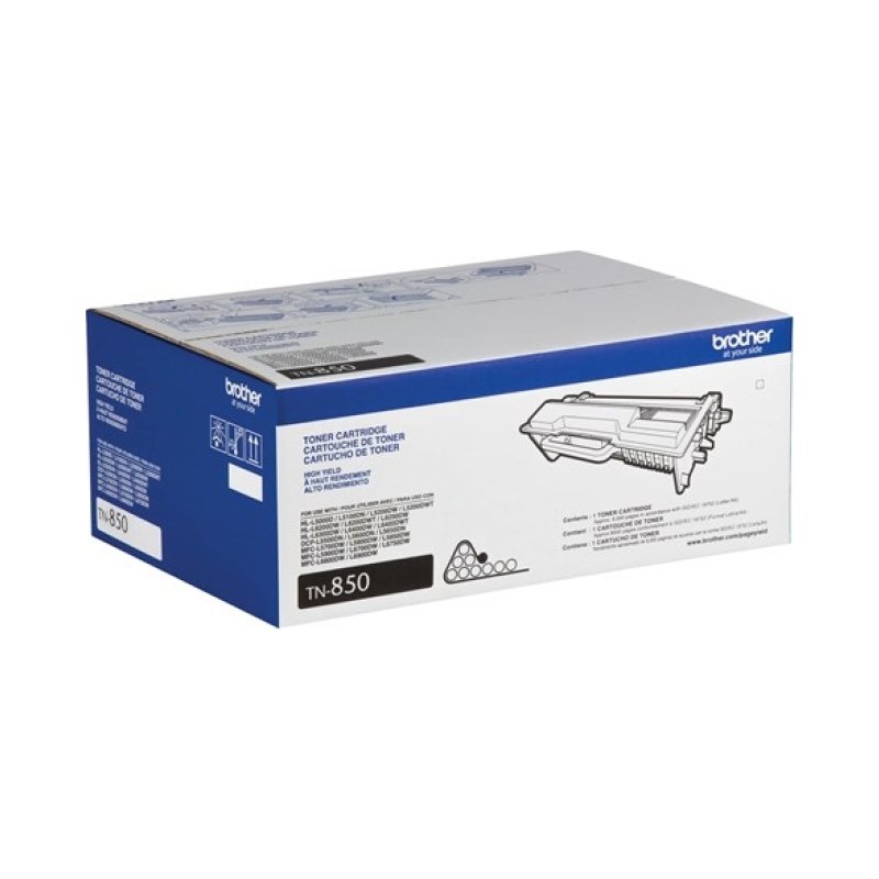 Brother TN-850 toner cartridge 1 pc(s) Original Black