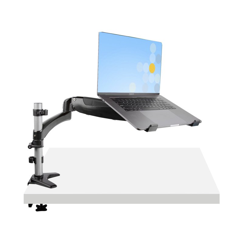 StarTech.com Desk Mount Laptop Arm - Full Motion Articulating Arm for Laptop or Single 34" (17.6lb/8kg) Monitor - VESA Mount Laptop Tray Bracket - Ergonomic Adjustable Notebook Stand - Desk-Clamp