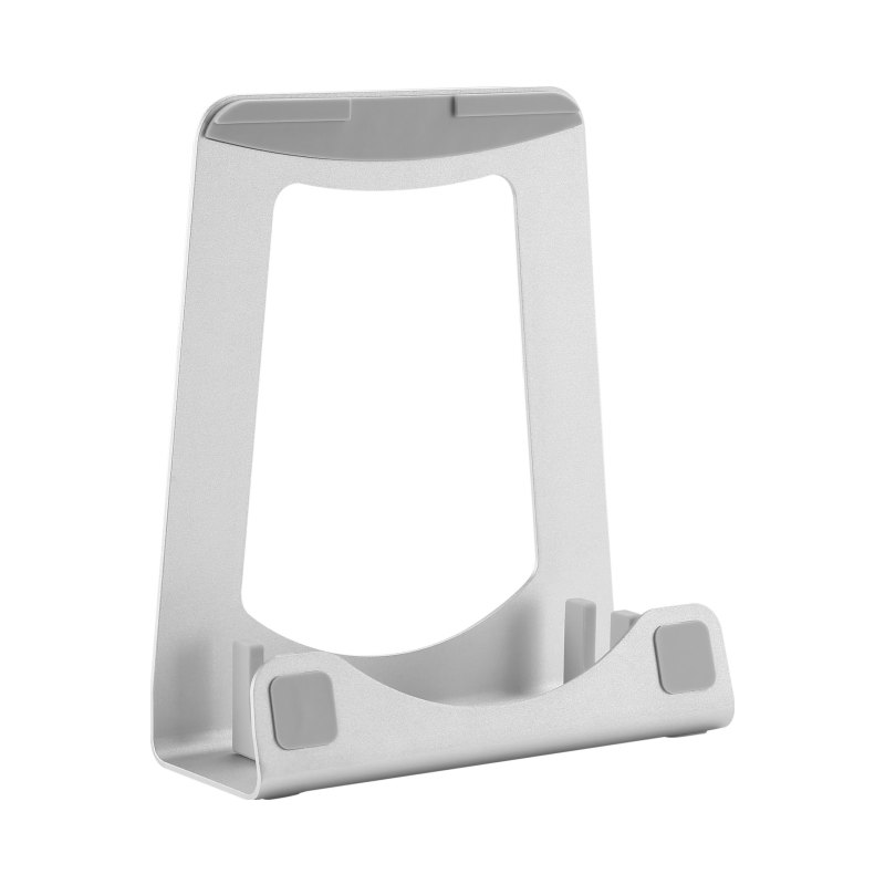 StarTech.com Support Ordinateur Portable - Rehausseur ou Support Ordi 2-en-1 - Idéal pour Ultrabooks & MacBook Pro/Air jusqu'à 15" - Support Portable Ergonomique Inclinable Bureau - Argenté, Aluminum