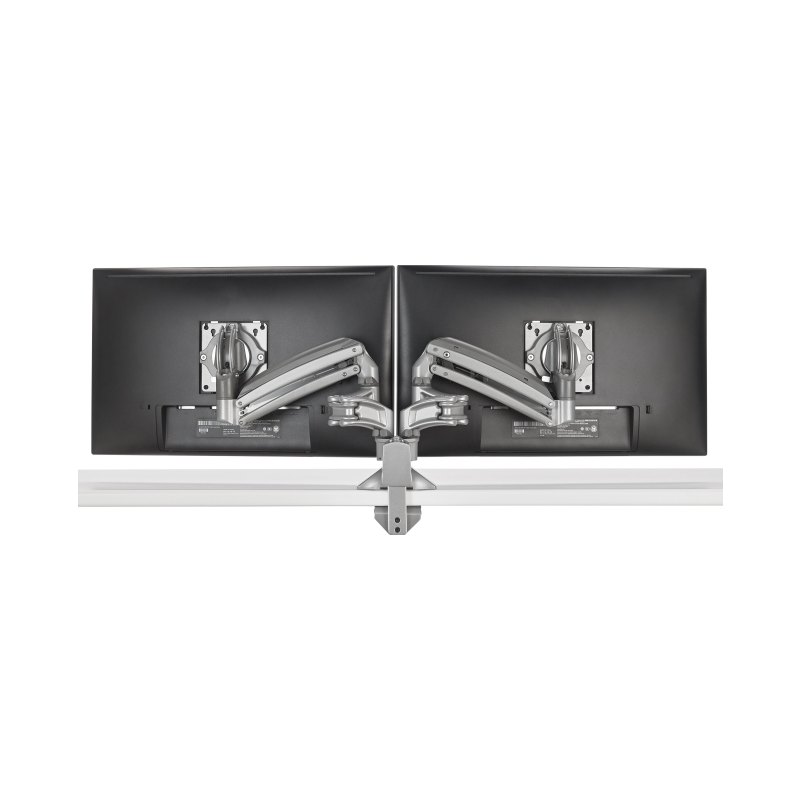 Chief KX Low-Profile Dual Monitor Arms, Desk Mount, Black