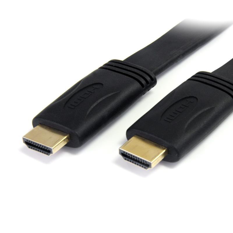 StarTech.com Câble plat - HDMI vers HDMI avec Ethernet - Ultra HD 4k x 2k - 7,6 m