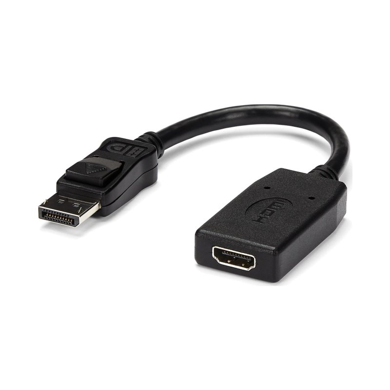 StarTech.com Adaptateur DisplayPort vers HDMI - Convertisseur Vidéo 1080p - Certifié VESA - Câble Adaptateur DP à HDMI pour Moniteur/Écran/Projecteur - Passif - Connecteur DP à Verrouillage