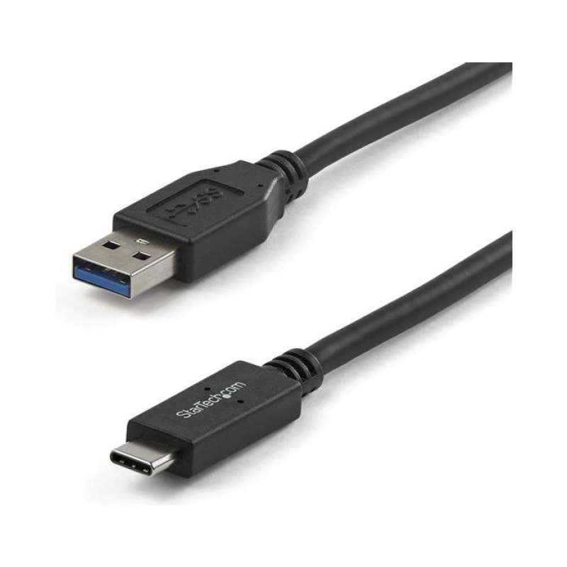 StarTech.com Câble de Charge USB-A vers USB-C de 1m, USB 10Gbps, Charge et Synchronisation, 3A, Certifié USB-IF - Cordon de Charge USB