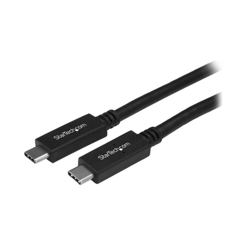 StarTech.com Câble USB-C de 50cm, USB 10Gbps, 60W (3A) Power Delivery, 8K 60Hz/4K 144Hz DP Alt Mode - Compatible Thunderbolt
