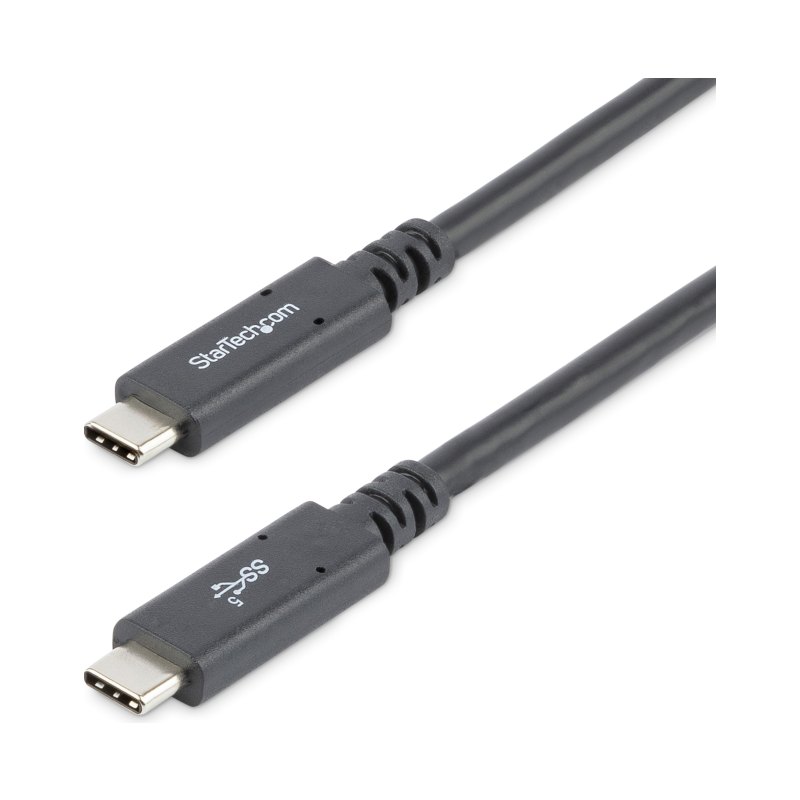 StarTech.com Câble USB-C de 1,8m, USB 5Gbps, 100W (5A) Power Delivery, Certifié Works with Chromebook, 4K 60Hz DP Alt Mode, Certifié USB-IF - Compatible Thunderbolt