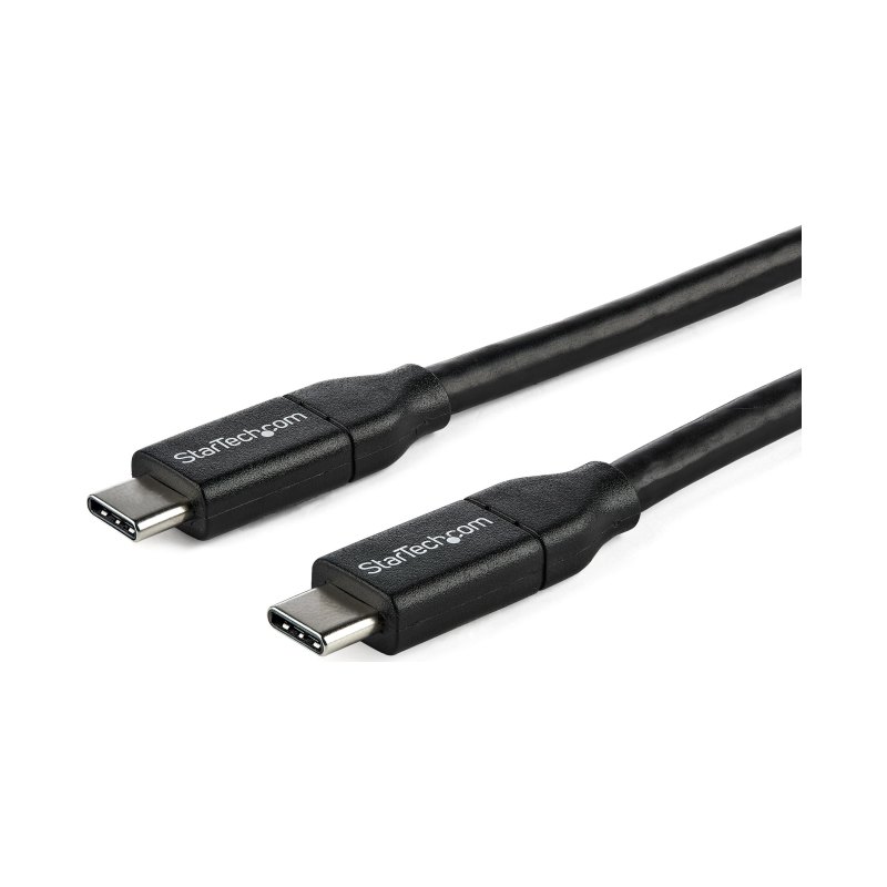 StarTech.com Câble de Charge Rapide USB-C de 1m, Charge et Synchronisation, 100W (5A) PD, USB 2.0, Certifié USB-IF - Cordon de Charge USB C