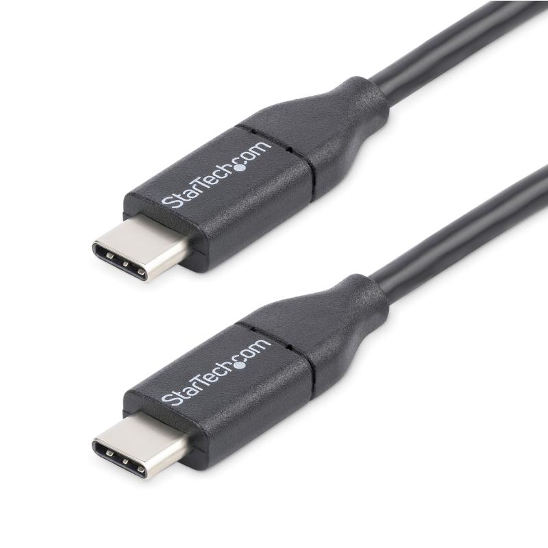 StarTech.com Câble de Charge USB-C de 50cm, Charge et Synchronisation, 60W (3A) PD, Câble de Charge USB 2.0 pour Ordinateur Portable - Cordon de Charge USB C