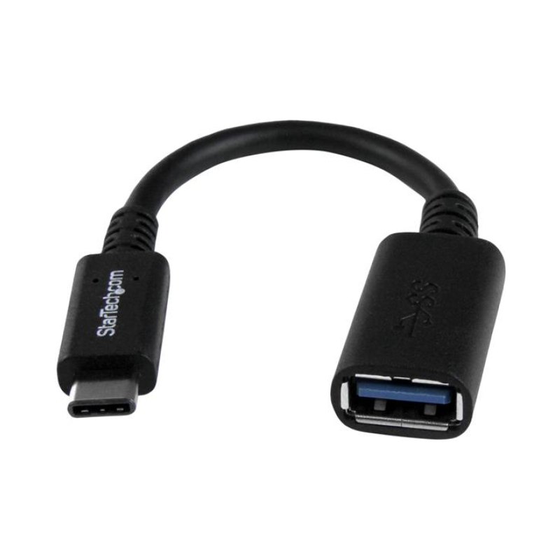 StarTech.com Adaptateur USB-C vers USB-A de 15cm, USB 5Gbps, 3A, Convertisseur USB-C Mâle vers USB-A Femelle, Certifié USB-IF - Compatible Thunderbolt