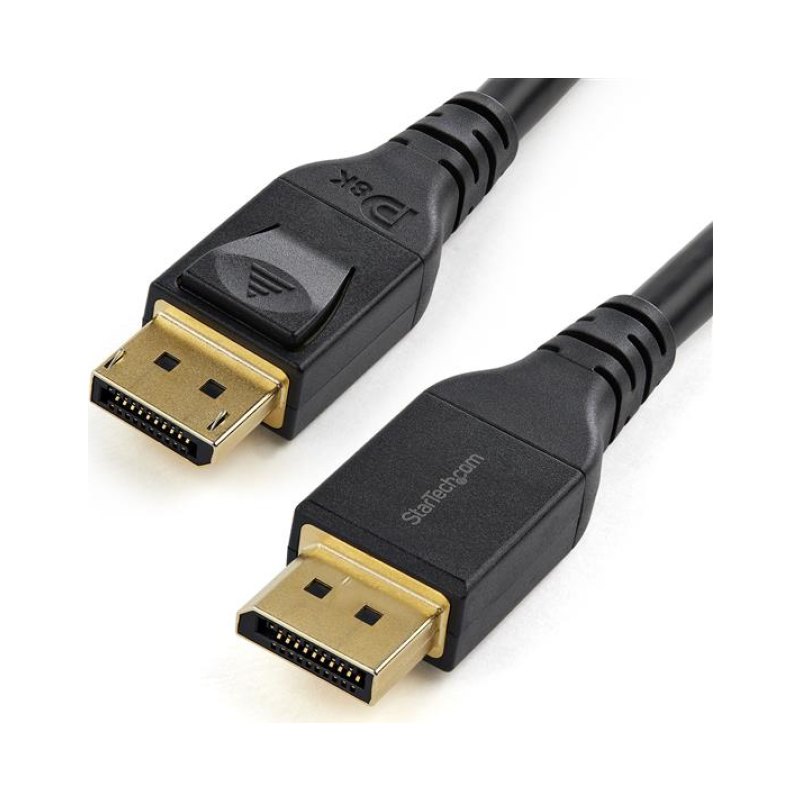 StarTech.com 13ft (4m) VESA Certified DisplayPort 1.4 Cable, 8K 60Hz HBR3 HDR, UHD DisplayPort to DisplayPort Monitor Cord, Ultra HD 4K 120Hz DP 1.4 Video Cable M/M DP Connector