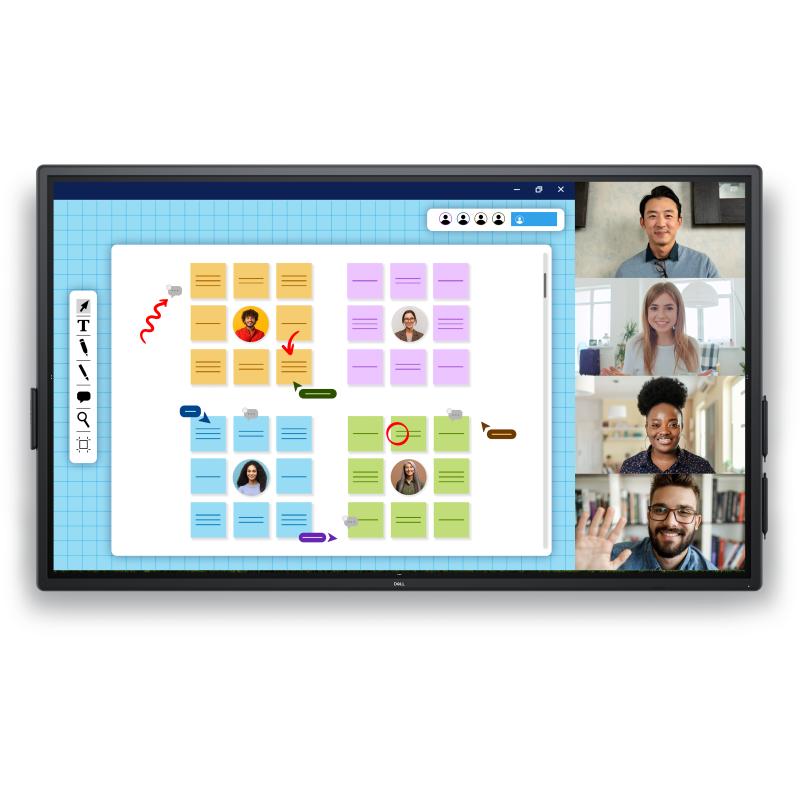 DELL P7525QT 189,2 cm (74.5") LCD 3840 x 2160 pixels 4K Ultra HD