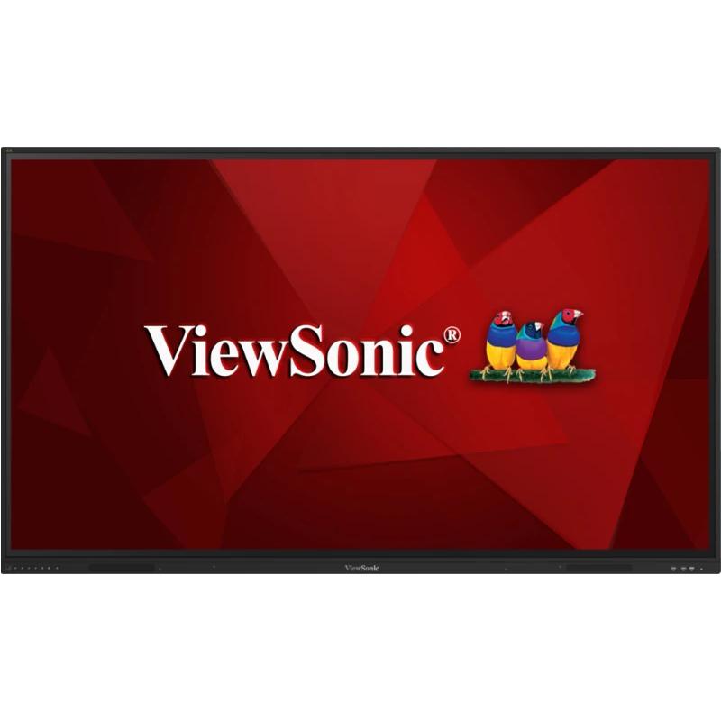 Viewsonic IFP86G1 tableau blanc interactif 2,18 m (86") 3840 x 2160 pixels Écran tactile Noir HDMI