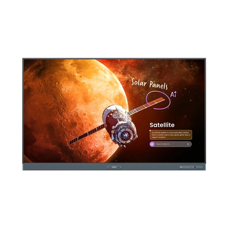 BenQ RP8605 interactive whiteboard 2.18 m (86") 3840 x 2160 pixels Touchscreen Black HDMI