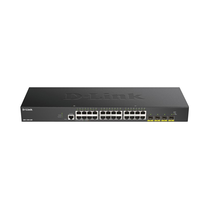 D-Link 24-port Gigabit Smart Managed Switch with 4x 10G SFP+