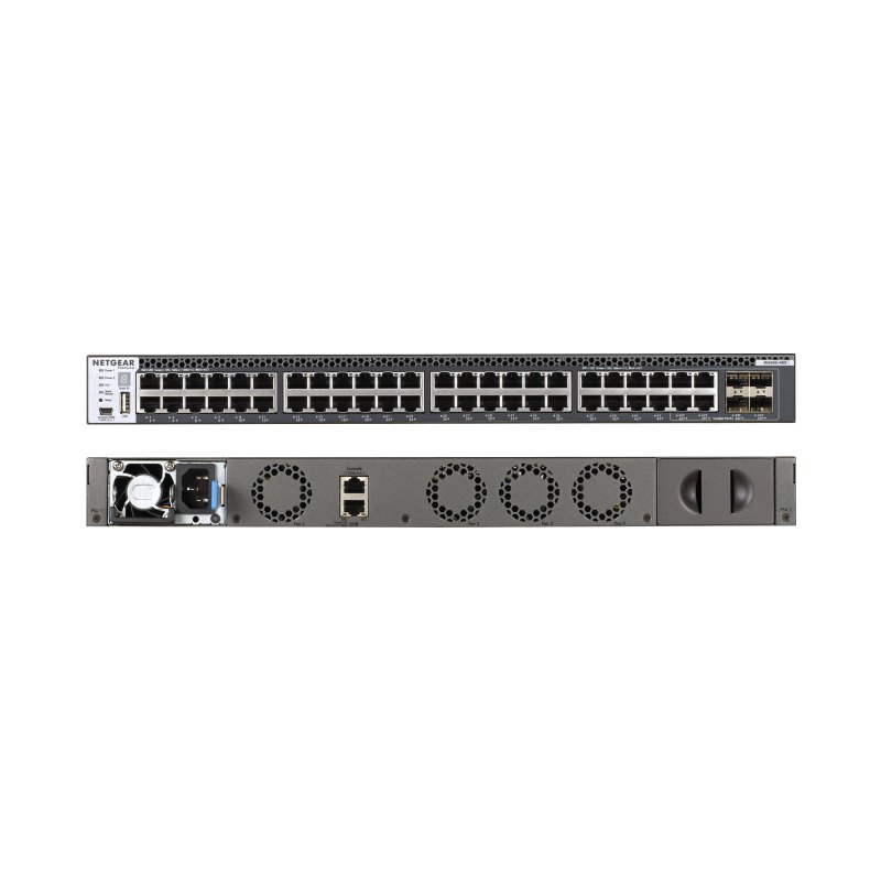 NETGEAR XSM4348CS Managed 10G Ethernet (100/1000/10000) 1U Grey