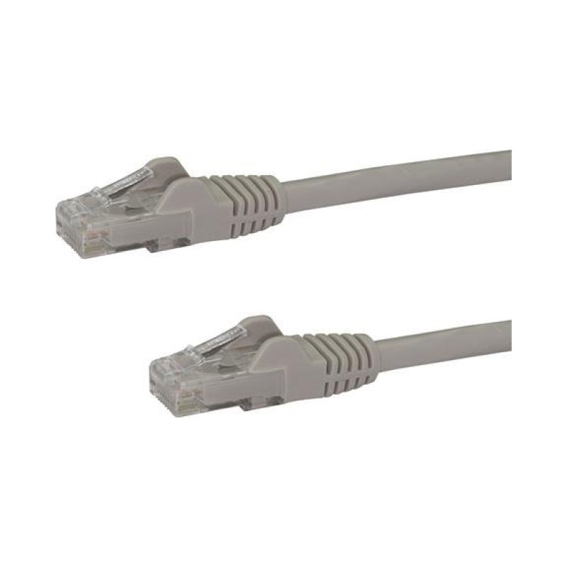 StarTech.com N6PATCH7GR câble de réseau Gris 2,1 m Cat6 U/UTP (UTP)