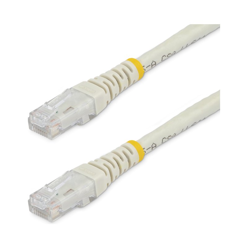 StarTech.com C6PATCH15WH câble de réseau Blanc 4,6 m Cat6 U/UTP (UTP)