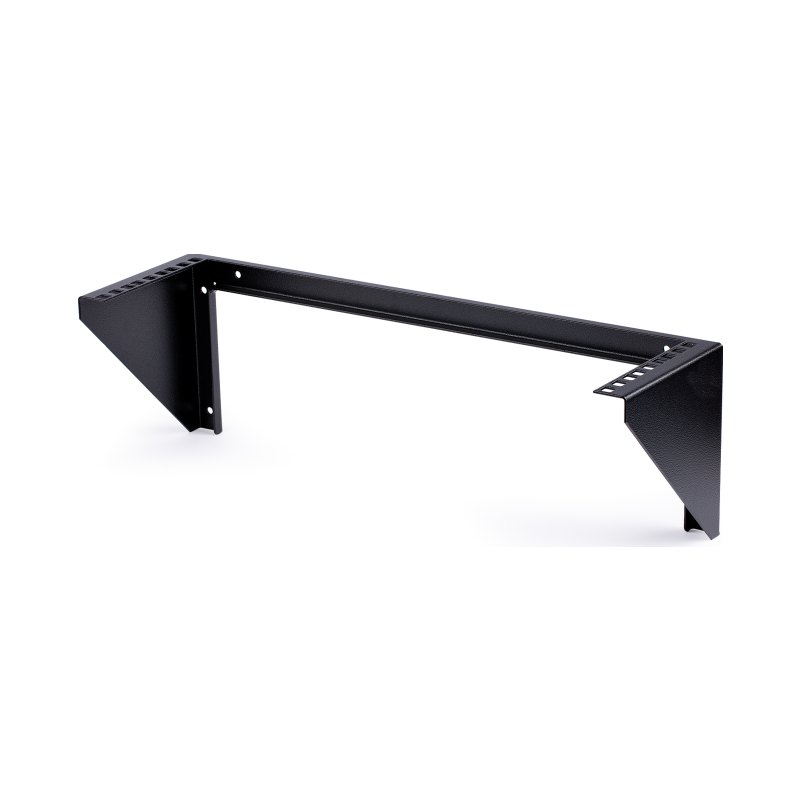 StarTech.com 3U 19” Wall Mount Vertical Rack Bracket, Wall Mount Patch Panel Bracket for Data/AV/IT/Computer Equipment, 3U Rack for Cabinet or Server Room, Supports 150lb (68kg) Capacity - TAA