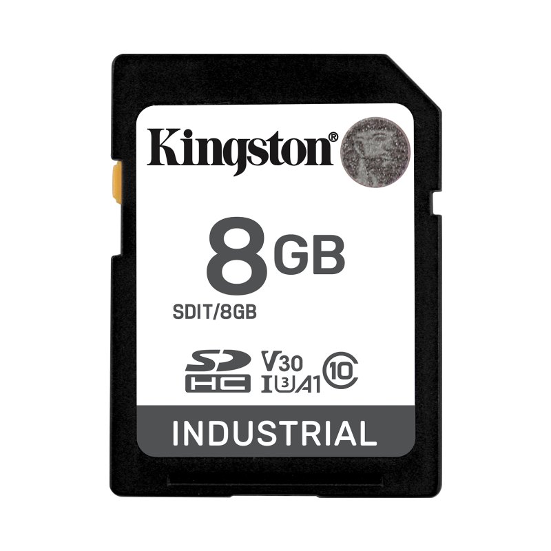 Kingston Technology 8G SDHC Industrial pSLC