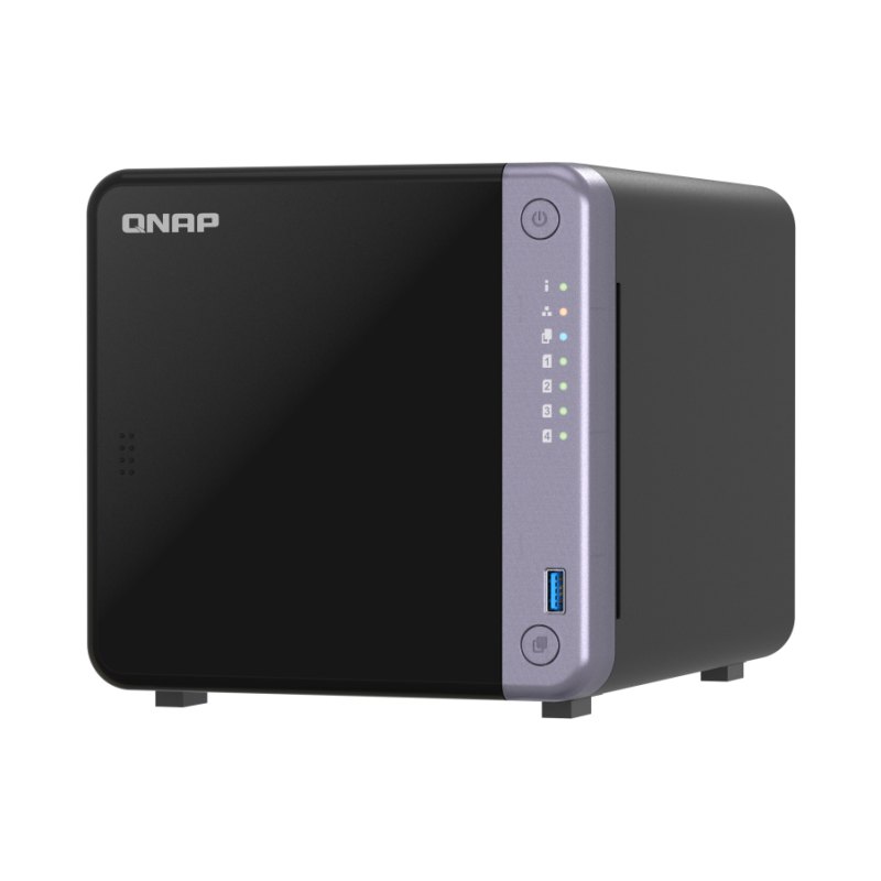 QNAP TS-432X NAS Tower Alpine Alpine AL-524 4 Go DDR4 QNAP QTS Noir