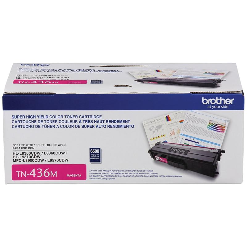 Brother TN-436M Cartouche de toner 1 pièce(s) Original Magenta