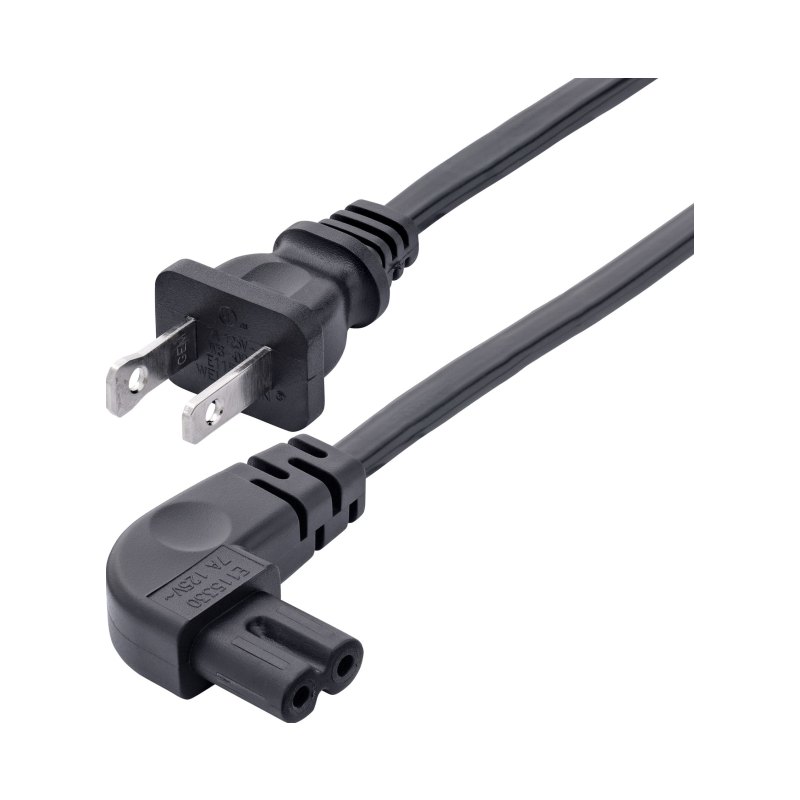 StarTech.com PXT101NB-STRA-10F câble électrique Noir 3 m NEMA 1-15P Coupleur C7