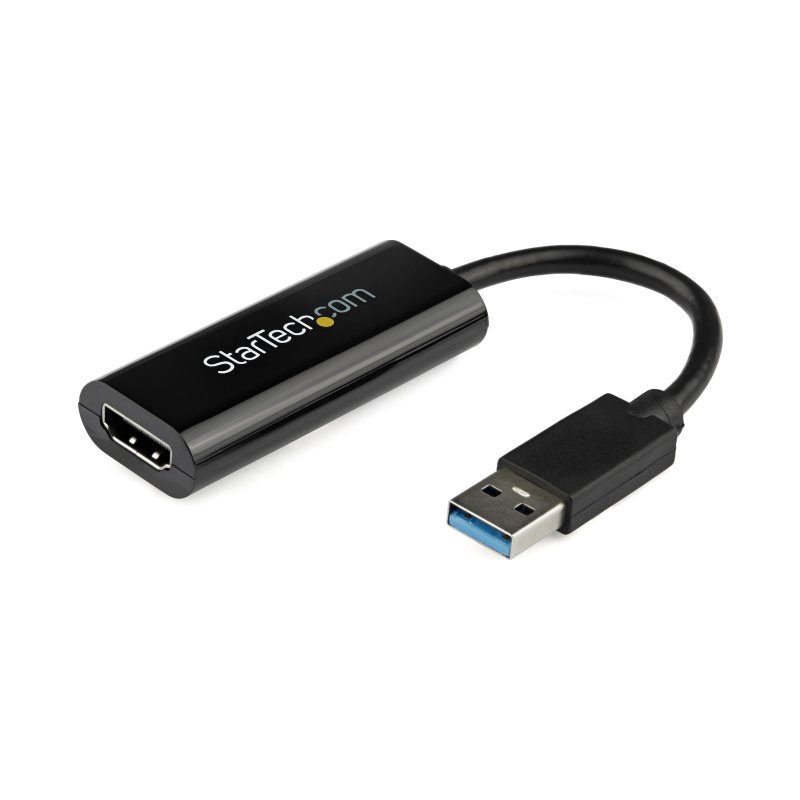StarTech.com Adaptateur USB 3.0 vers HDMI, Convertisseur de Moniteur USB vers HDMI pour Windows, 1080P (pas de support pour macOS/ChromeOS/Linux) - TAA
