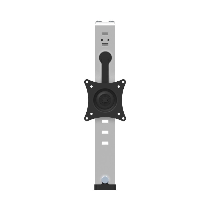 StarTech.com Support d'Écran pour Box - Support d'Écran Simple pour Cabine - Écran Jusqu'à 34"(8kg) VESA - Hauteur Réglable - Support Ergonomique pour écran Plat avec Crochet et Pince