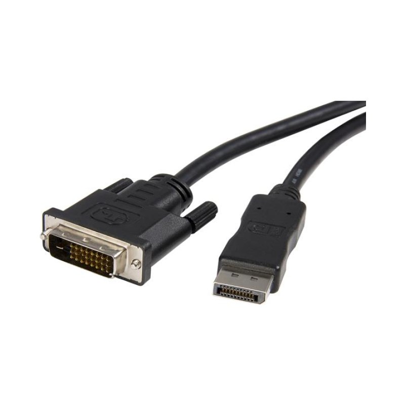 StarTech.com Câble DisplayPort vers DVI - Câble/Cordon Adaptateur Convertisseur Vidéo d'Écran DisplayPort (DP) vers DVI de 3 m - M/M