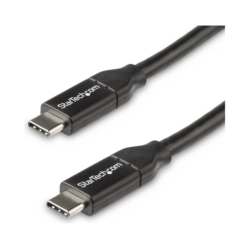 StarTech.com Câble de Charge Rapide USB-C de 50cm, Charge et Synchronisation, 100W (5A) PD, USB 2.0, Certifié USB-IF - Cordon de Charge USB C