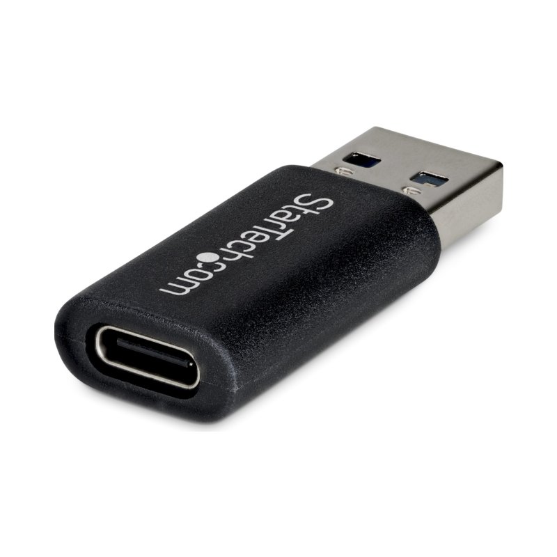 StarTech.com Adaptateur USB-A vers USB-C, Convertisseur USB-A Mâle vers USB-C Femelle, USB 10Gbps, 5V 900mA