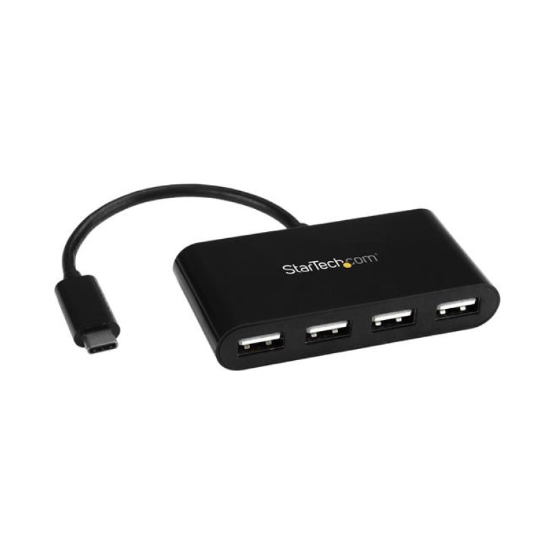 StarTech.com Hub USB-C 4 ports - Mini-hub - USB-C vers 4x USB-A - USB 2.0