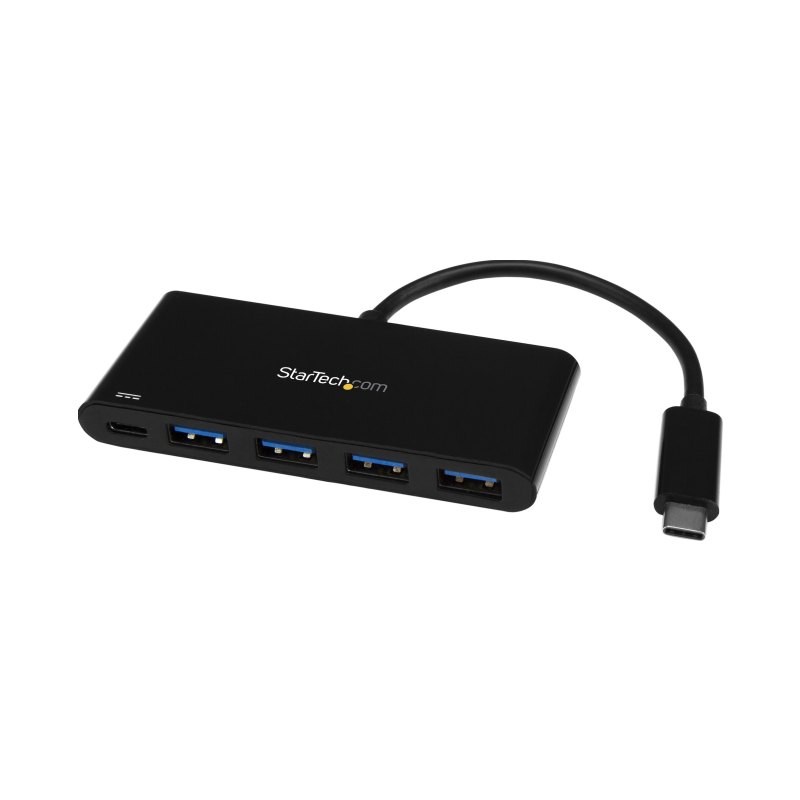 StarTech.com Hub USB-C à 4 ports avec Power Delivery - USB-C vers 4x USB-A - USB 3.0 - 5Gbps