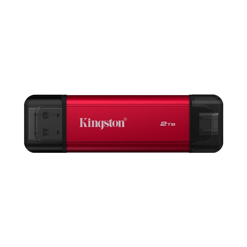 Kingston Technology 2TB Dual USB-A/C Portable SSD, Up to 1050MB/s USB 3.2 Gen 2