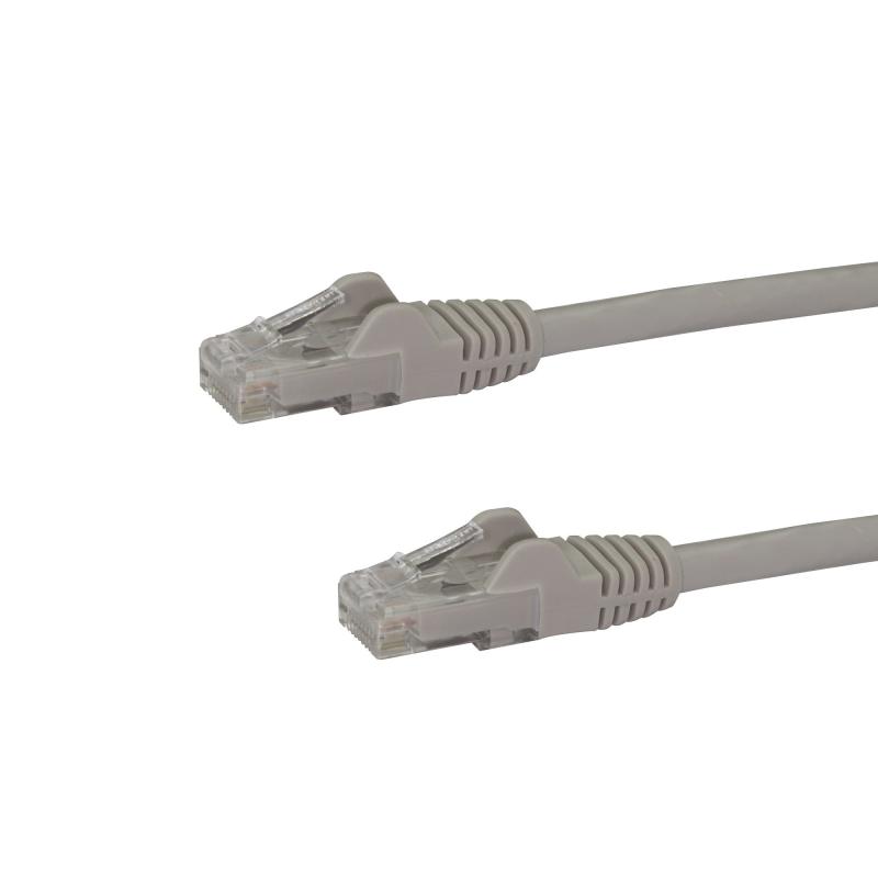 StarTech.com N6PATCH9GR câble de réseau Gris 2,7 m Cat6 U/UTP (UTP)