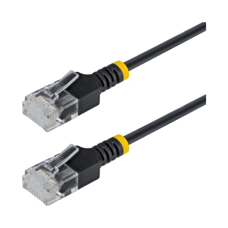StarTech.com N6APATUTP34BKS-14FT câble de réseau Noir 4,3 m Cat6a U/UTP (UTP)