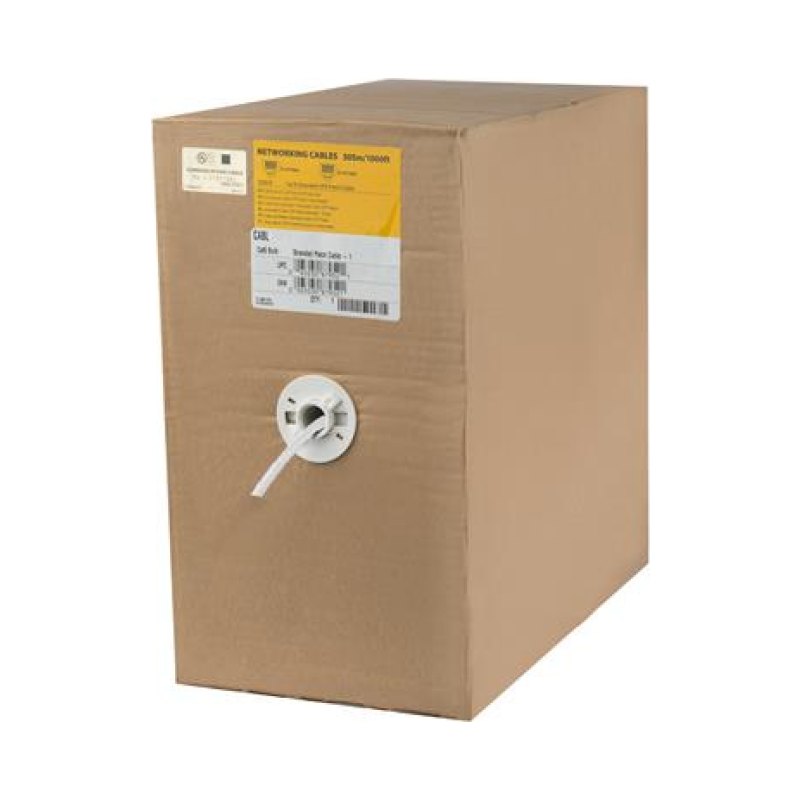 StarTech.com WIRC6PATWHRL câble de réseau Blanc 304,9 m Cat6 U/UTP (UTP)