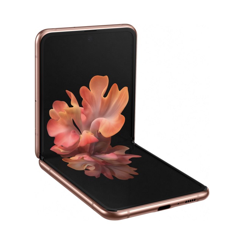Samsung Galaxy Z Flip 5G SM-F707B 17 cm (6.7") Android 10 USB Type-C 8 GB 256 GB 3300 mAh Bronze