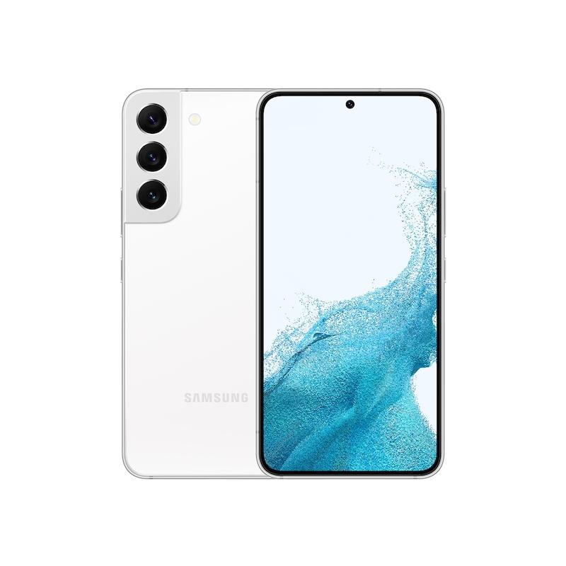Samsung Galaxy S22 15,5 cm (6.1") Double SIM Android 12 5G USB Type-C 8 Go 256 Go 3700 mAh Blanc