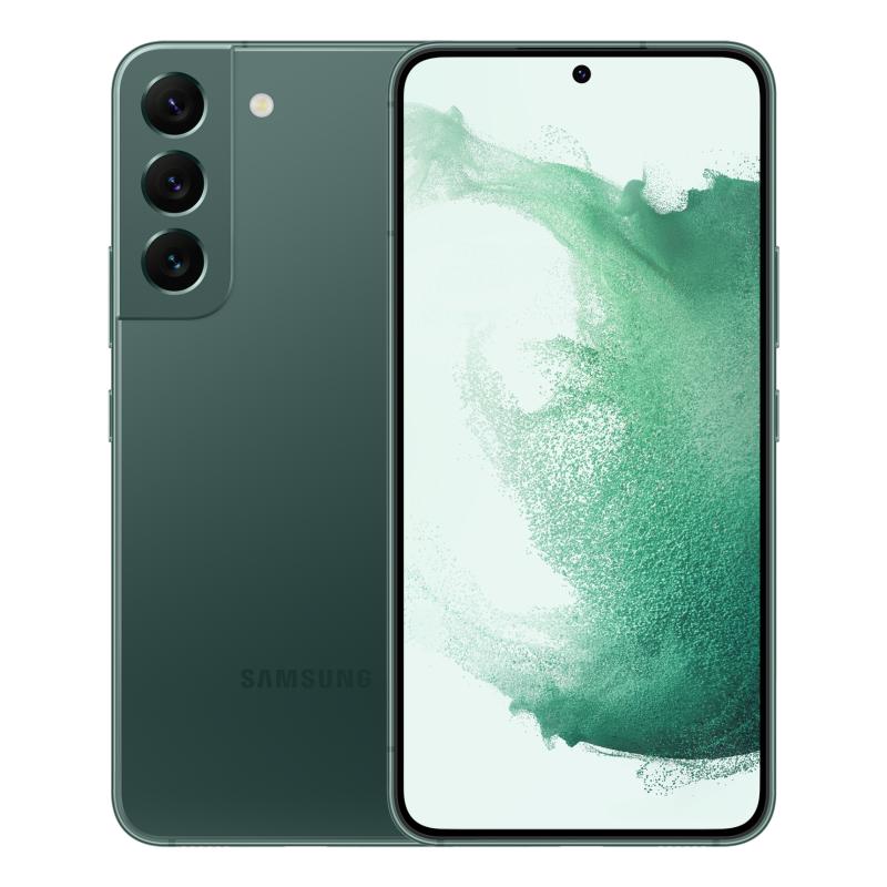 Samsung Galaxy S22 5G 15,5 cm (6.1") SIM unique Android 12 USB Type-C 8 Go 256 Go 3700 mAh Vert