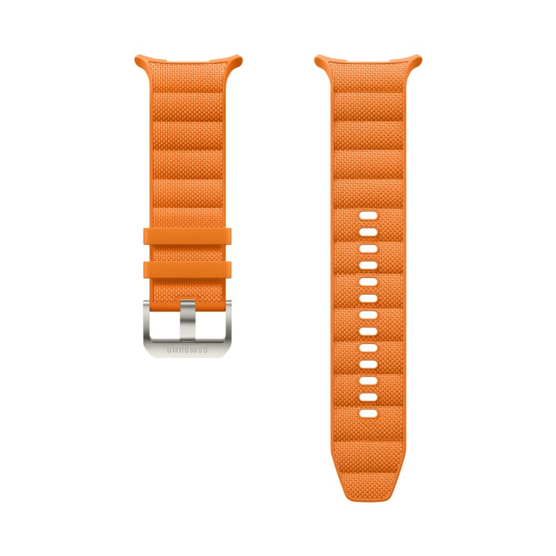 Samsung PeakForm Band Orange Hydrogenated Nitrile Butadiene Rubber (HNBR), Nylon