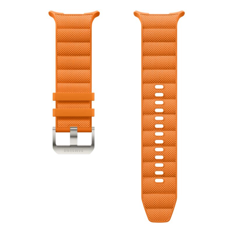 Samsung PeakForm Bande Orange Caoutchouc nitrile butadiène hydrogéné (HNBR), Nylon