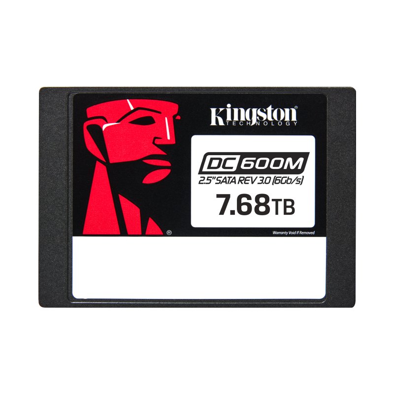 Kingston Technology 7680G DC600M (Mixed-Use) 2.5” Enterprise SATA SSD