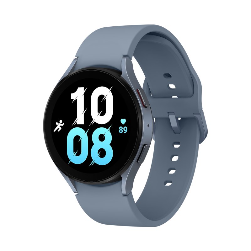 Samsung Galaxy Watch5 3.56 cm (1.4") OLED 44 mm Digital 450 x 450 pixels Touchscreen Blue Wi-Fi GPS (satellite)