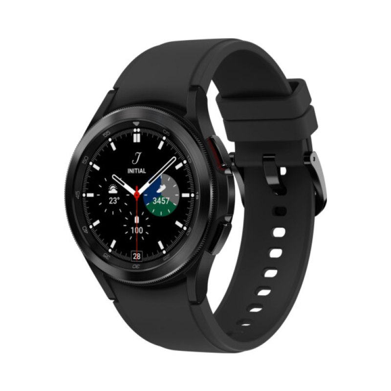 Samsung Galaxy Watch4 Classic 3.05 cm (1.2") OLED 42 mm Digital 396 x 396 pixels Touchscreen 4G Black Wi-Fi GPS (satellite)