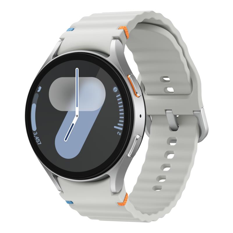 Samsung Galaxy Watch7 3,81 cm (1.5") AMOLED 44 mm Numérique 480 x 480 pixels Écran tactile Argent Wifi GPS (satellite)
