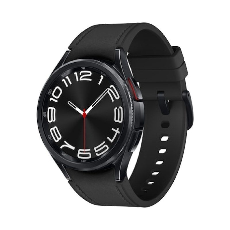Samsung Galaxy Watch6 Classic SM-R955FZKAXAC smartwatch / sport watch 3.3 cm (1.3") OLED 43 mm Digital 432 x 432 pixels Touchscreen 4G Black Wi-Fi GPS (satellite)