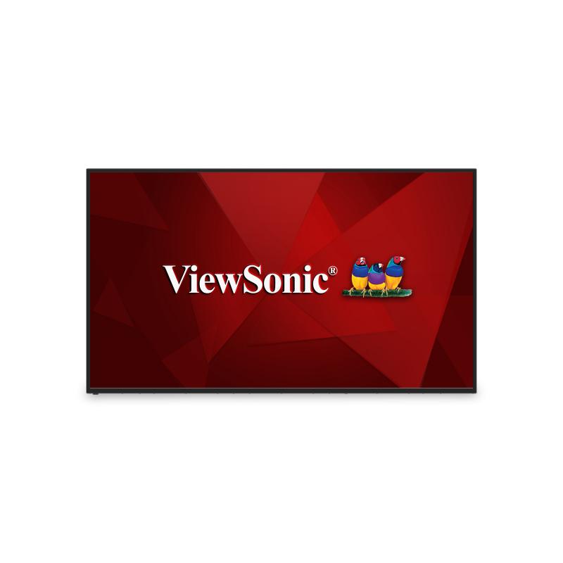 Viewsonic CDE6512 Écran d'affichage dynamique Écran plat de signalisation numérique 165,1 cm (65") LED Wifi 290 cd/m² 4K Ultra HD Noir Intégré dans le processeur Android 9.0 16/7