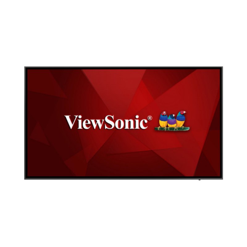 Viewsonic CDE7520 Signage Display Digital signage flat panel 190.5 cm (75") IPS 450 cd/m² 4K Ultra HD Black Built-in processor Android 8.0
